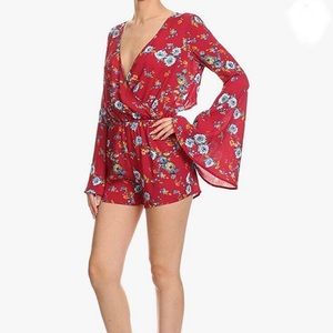Floral romper